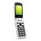 2404 - 2G Simple Flip Phone (Red-White)