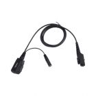ACN01 PTT & Microphone cable (without earpiece) for PD7xx