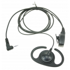 EP-0409A Écouteurs de type D réglable de haute qualité + PTT