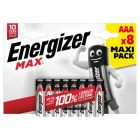 MAXAAABL8 Batterie Max AAA - Lot de 8