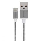 -50% | LinkMate-U2M Micro-USB Mesh Kabel (Zilver)