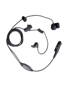 EBN01 Headset, black with ear canal bone conduction earpiece voor TC610P