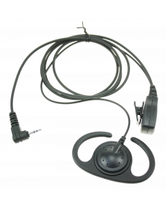 EP-0409A Hoge kwaliteit verstelbare D-type oortelefoon + PTT