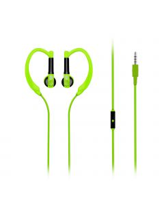 Gaudy - Universele Vibrant In-Ear Sport headset (Groen)