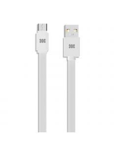 LinkMate-U2F Platte Micro USB Kabel (Wit)