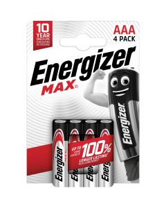 MAXAAABL4 Batterij Max AAA – Set van 4