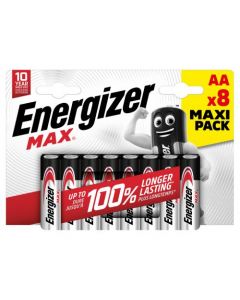 MAXAABL8 Batterie Max AA – Lot de 8