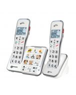 Amplidect 595 Photo - DECT with big buttons and 10 photo memory buttons (Duo Set)